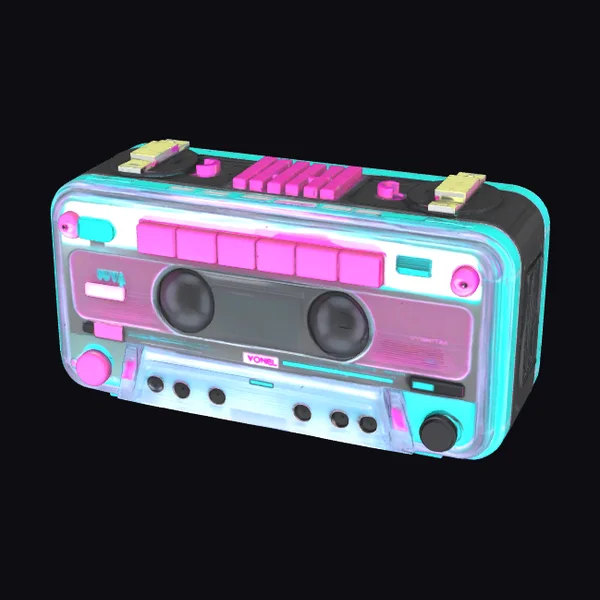 Retro Cassette Player