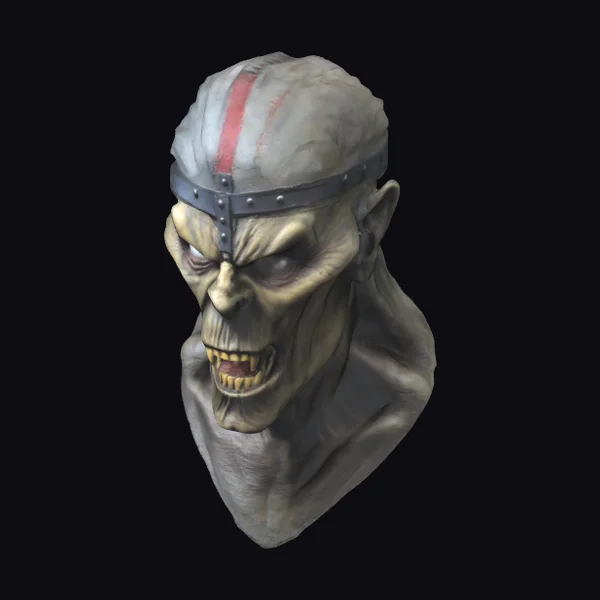 Zombie Warrior Bust