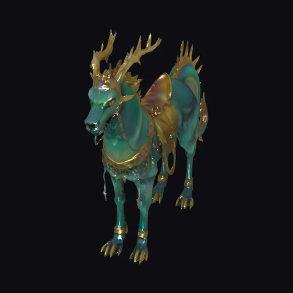Mythical Emerald Chimera Beast