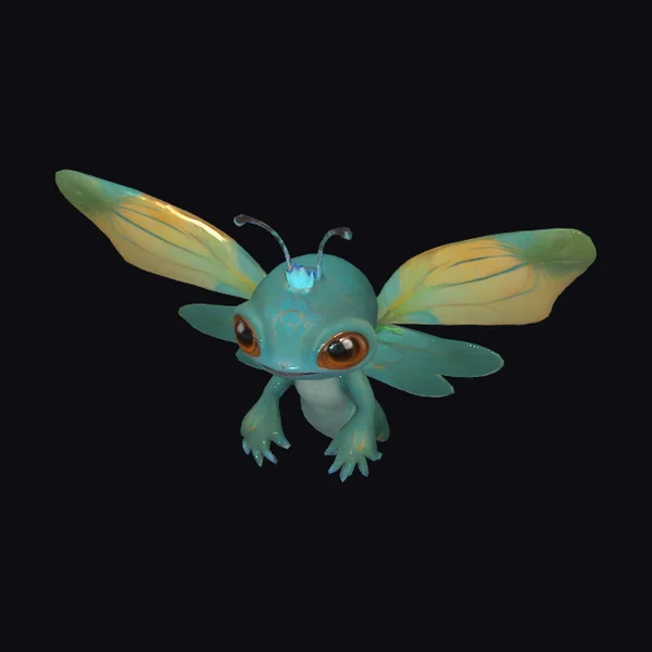 Winged Fantasy Creature