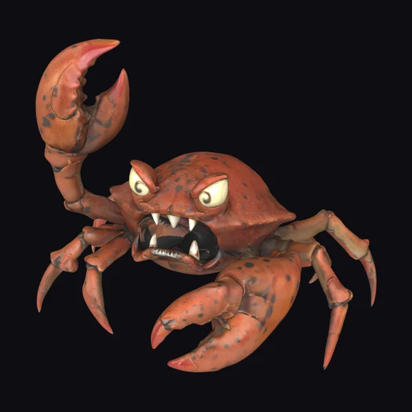 Angry Red Crab