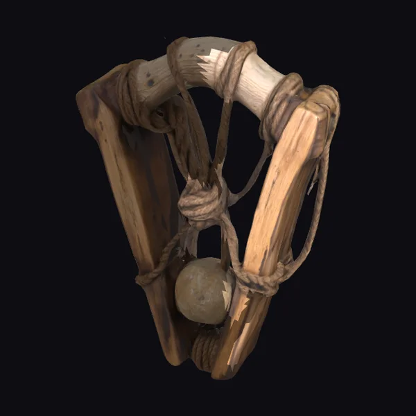 Ancient Slingshot Artifact