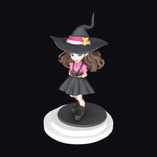 Young Witch Figurine