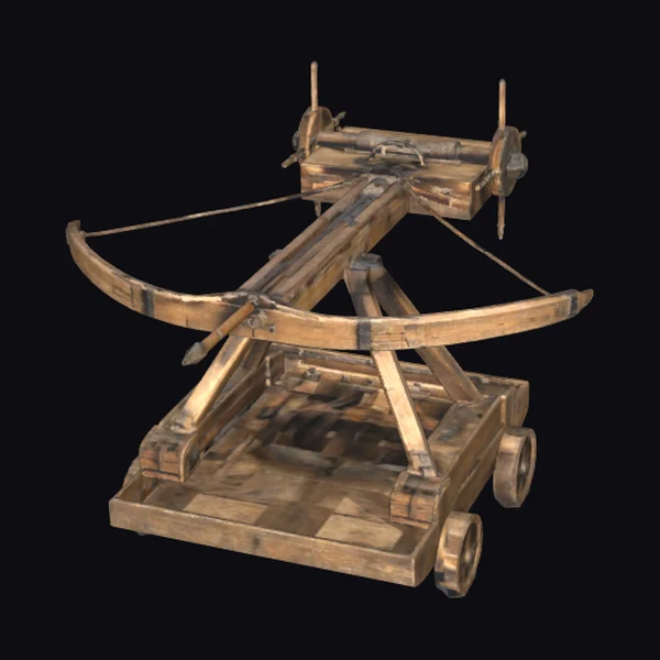 Ancient Wooden Catapult