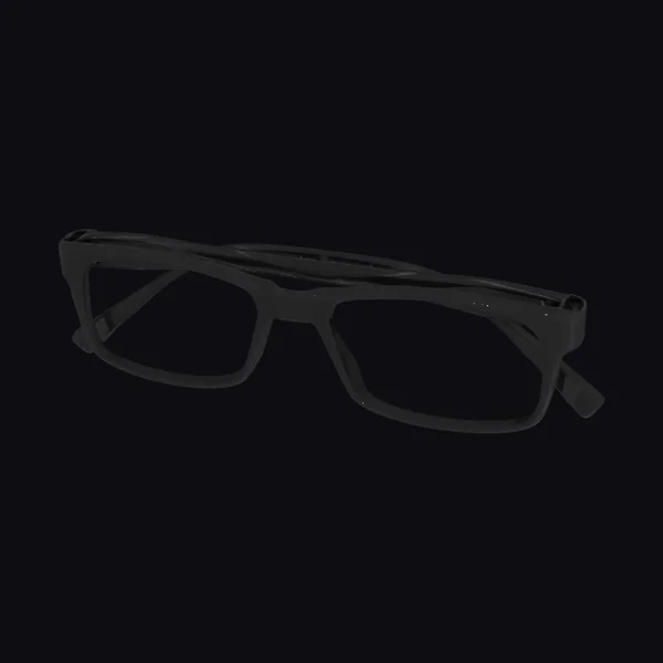 Black Square Glasses