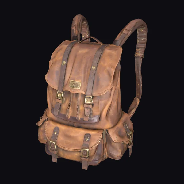 Vintage Leather Backpack