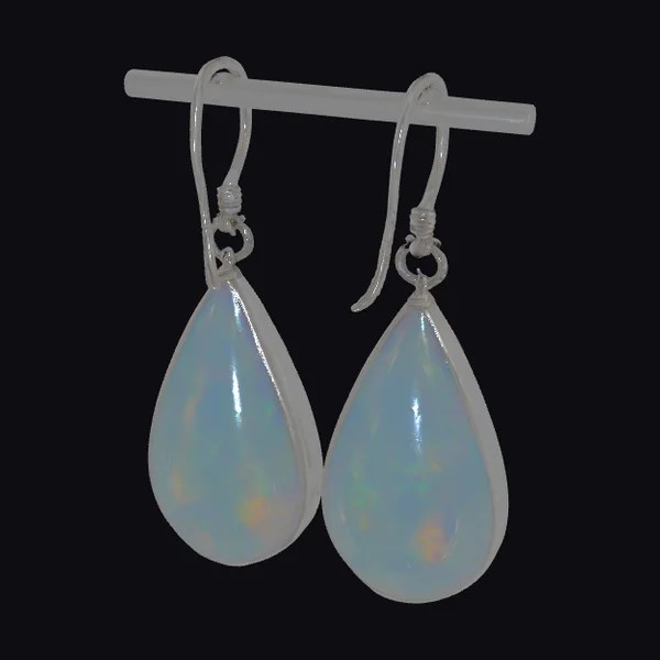 Teardrop Opal Earrings