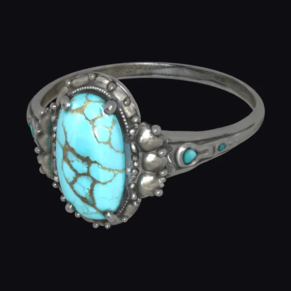Turquoise Gemstone Ring