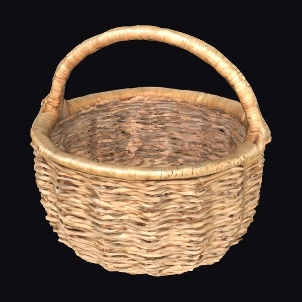 Woven Wicker Basket