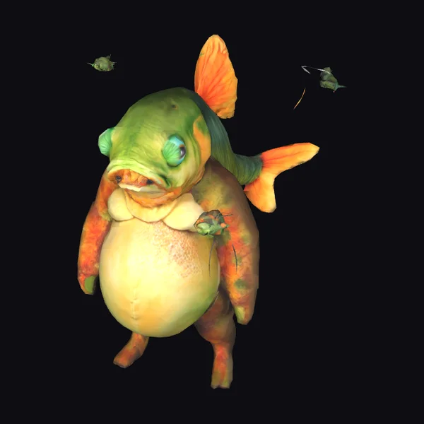 Amphibious Fish Creature