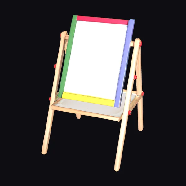 Colorful Wooden Easel