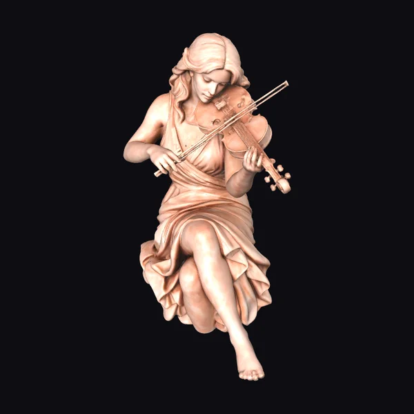 Woman Playing Violin