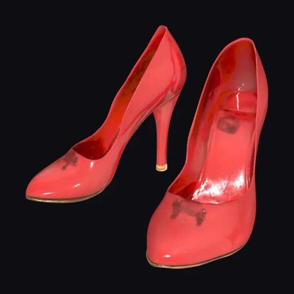 Red High Heel Shoes