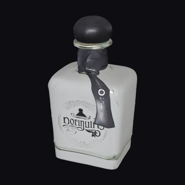 Tequila Bottle with Ribbon