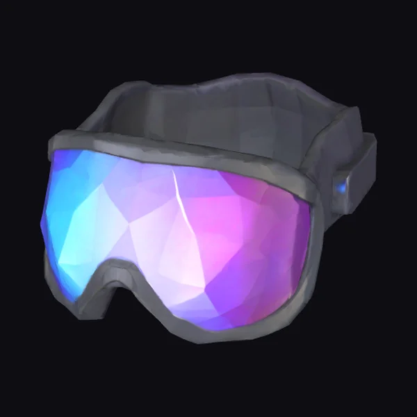 Futuristic Ski Goggles
