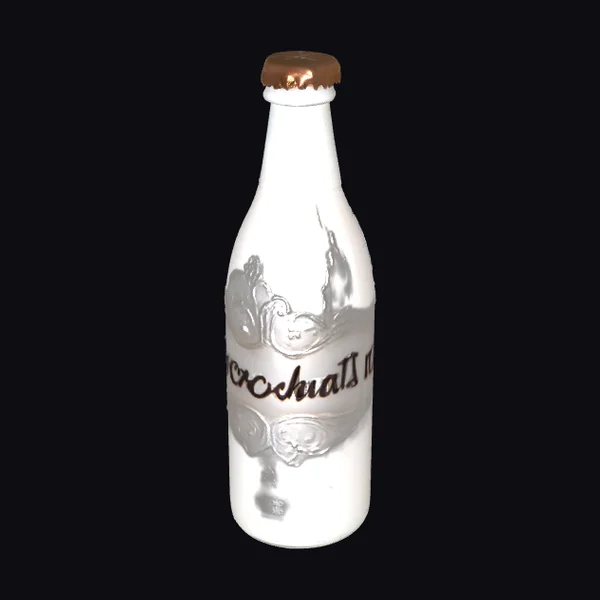 Glass Horchata Bottle