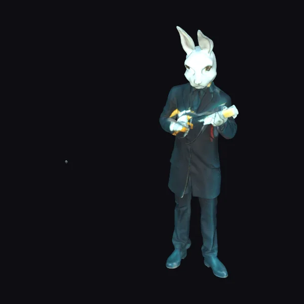 Elegant Rabbit Man Ukulele