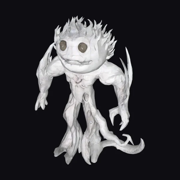 Tentacled Demon Creature