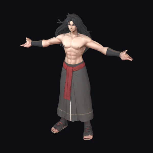 Anime Warrior T-Pose