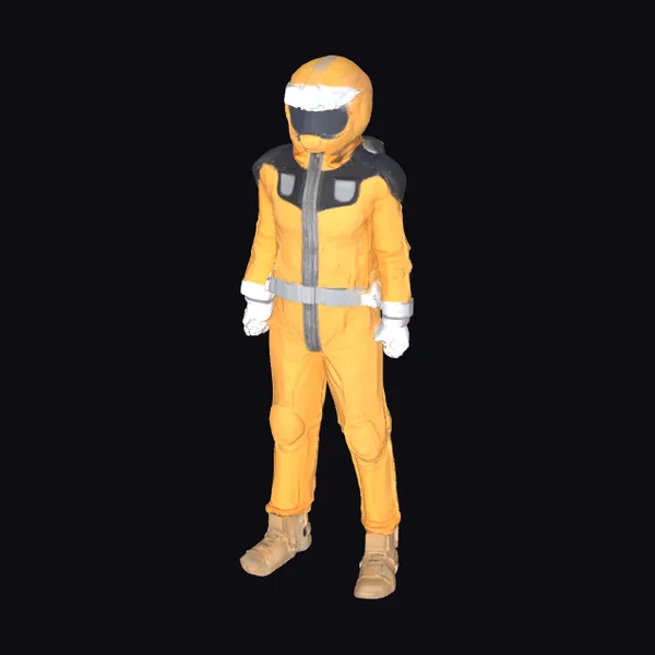 Yellow Space Suit