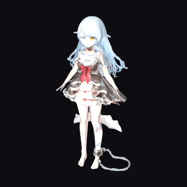 Shackled Winter Spirit Girl