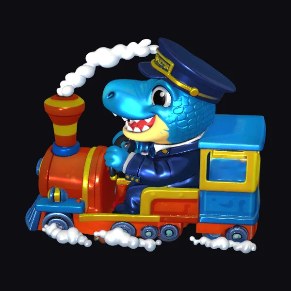 Dino Train Conductor