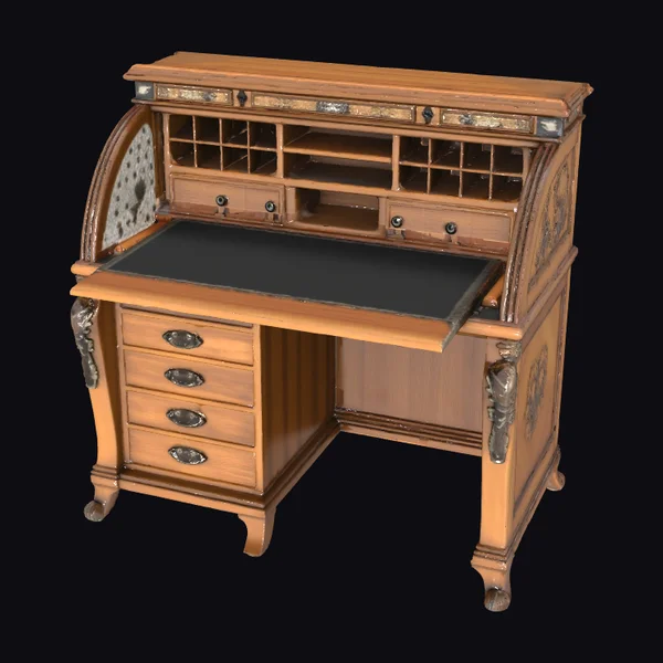 Antique Roll Top Desk