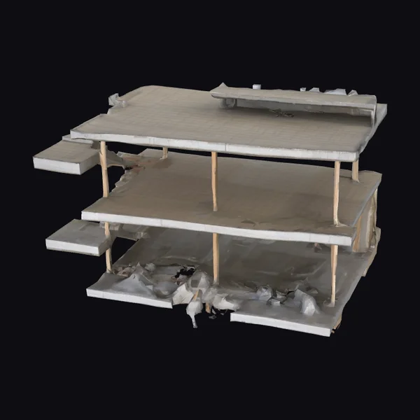 Abandoned Multi-Level Structure