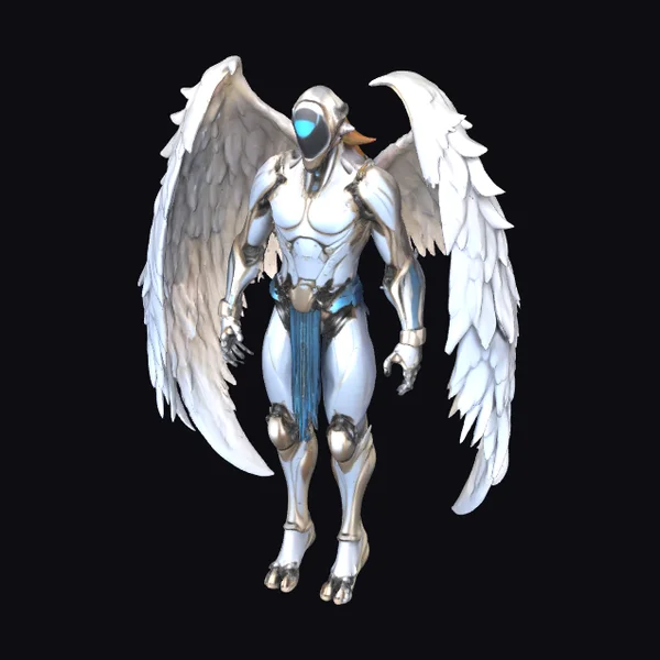Cyber Angelic Guardian