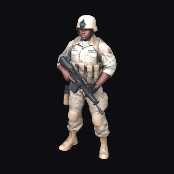 US Army Marine Soldier