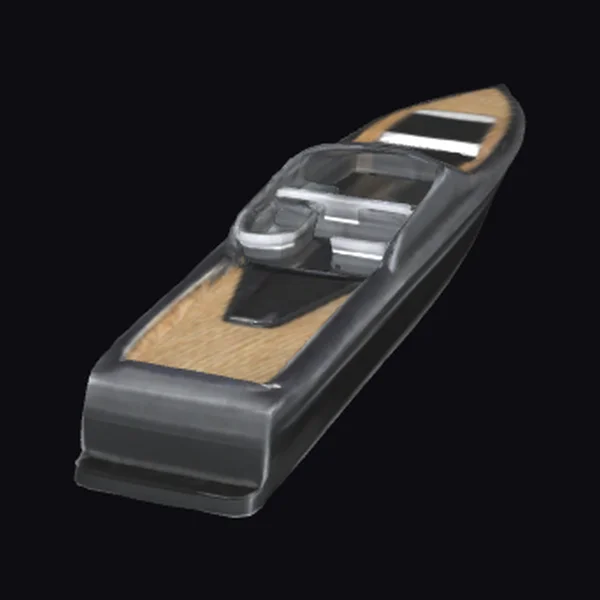 Sleek Luxury Yacht Boat