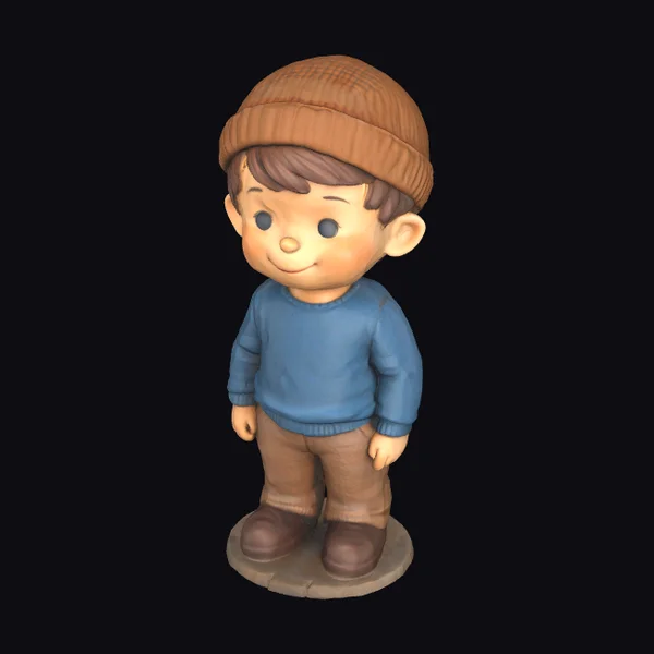 Little Boy in Beanie