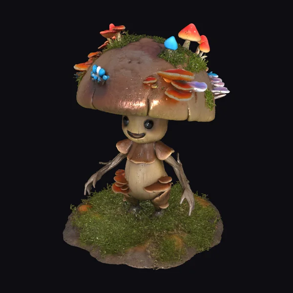 Mushroom Man Figure