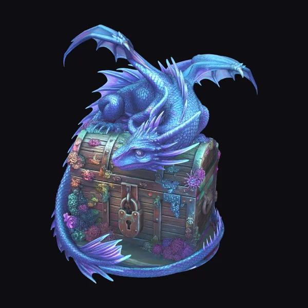 Coral Treasure Dragon