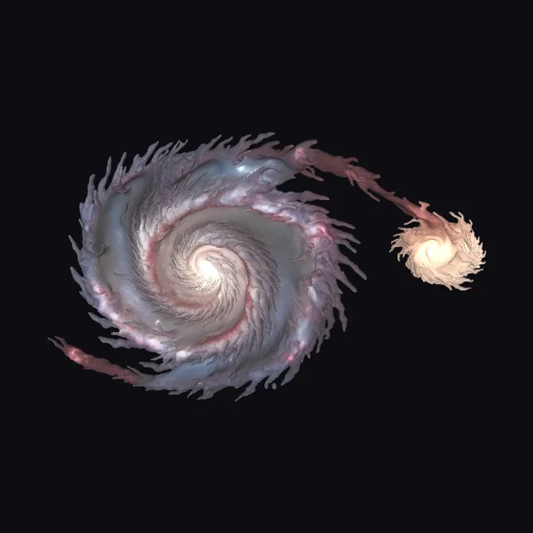 Cosmic Whirlpool Galaxy