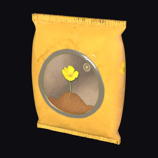 Yellow Seed Packet