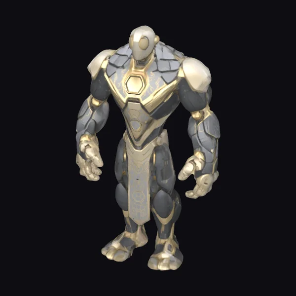 Armored Humanoid Sentinel