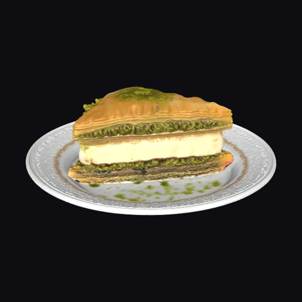 Baklava Ice Cream Slice