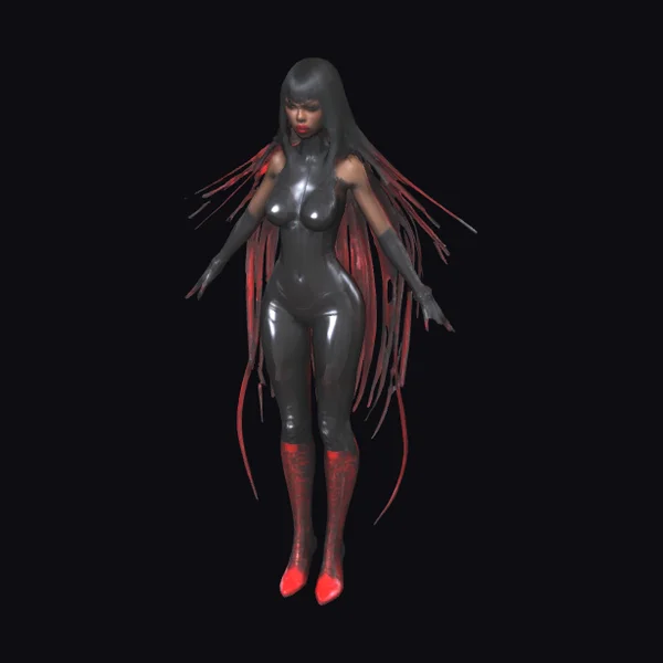 African American Vampirella Armor
