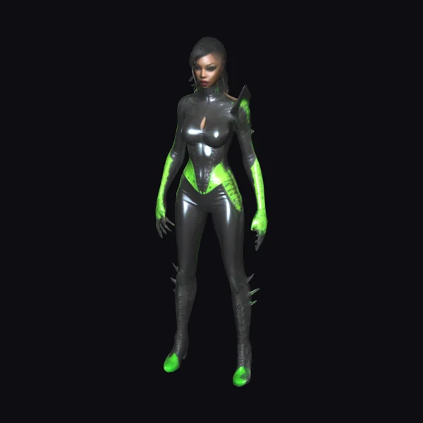 African American Vampirella Armor