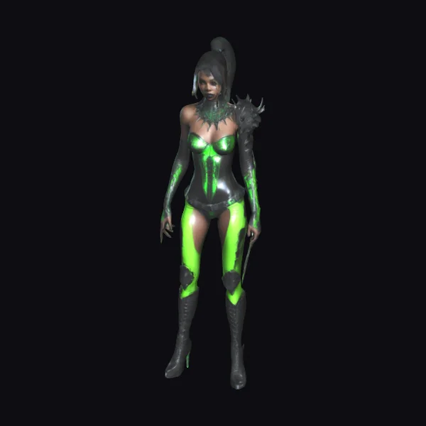 African American Vampirella Armor