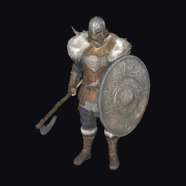 Viking Warrior with Axe