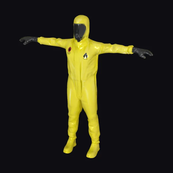 Yellow Hazmat Suit