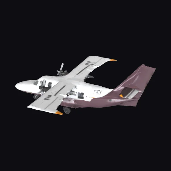 Twin Engine Plane Model