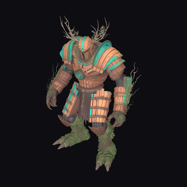 Wooden Armored Beast