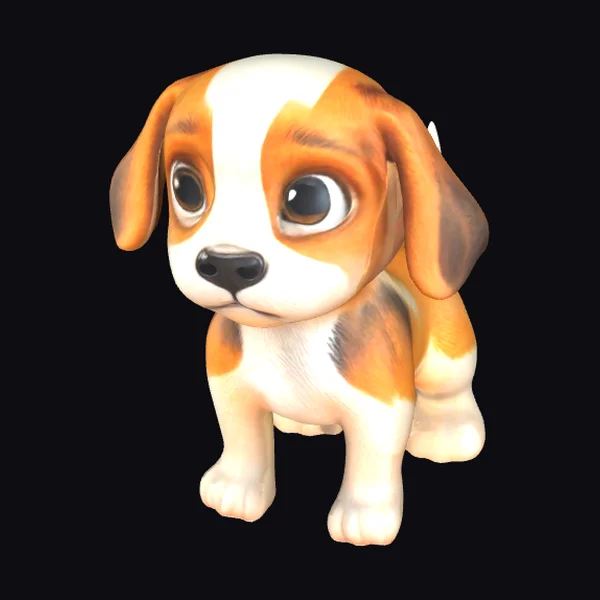 Cute Puppy Model