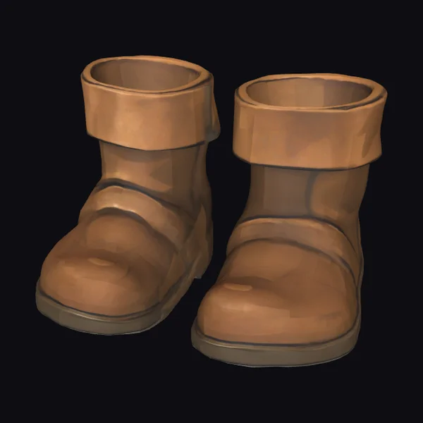 Brown Leather Ankle Boots