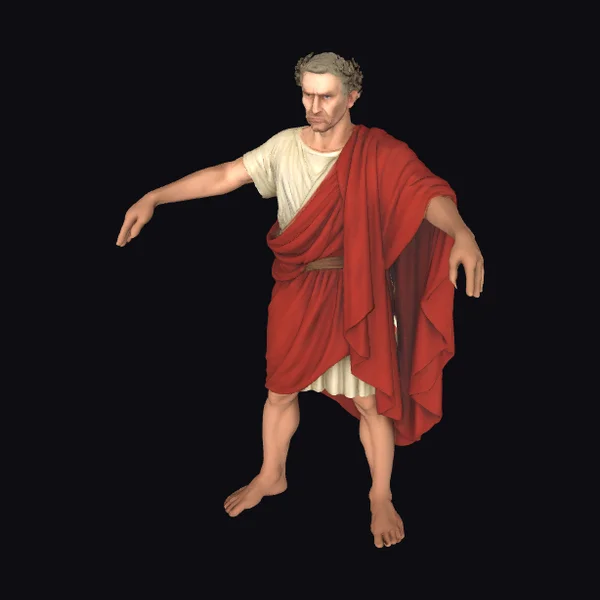 Ancient Roman Standing Figure