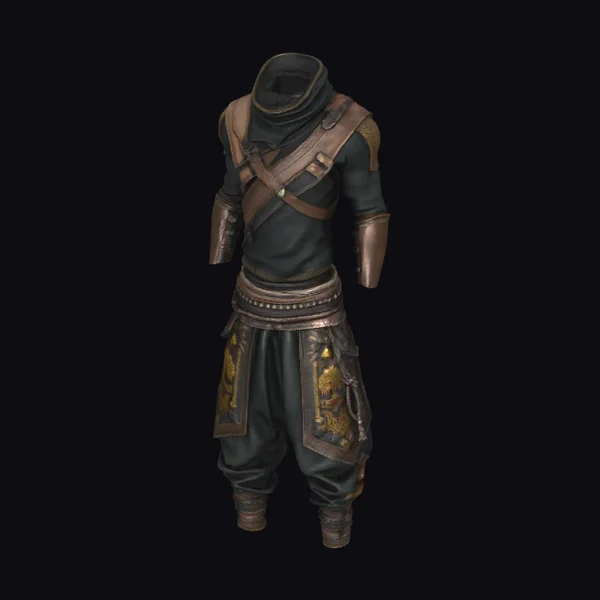 Assassin's Dark Leather Armor