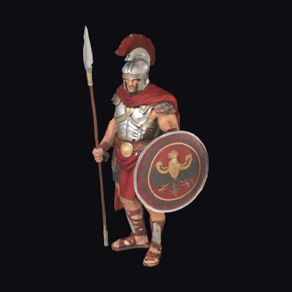 Ancient Roman Centurion Warrior